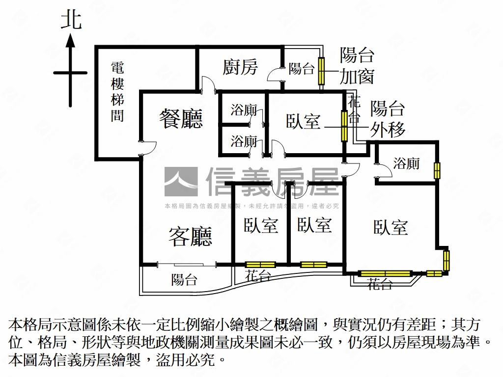 宏普天廈次頂樓稀有釋出房屋室內格局與周邊環境