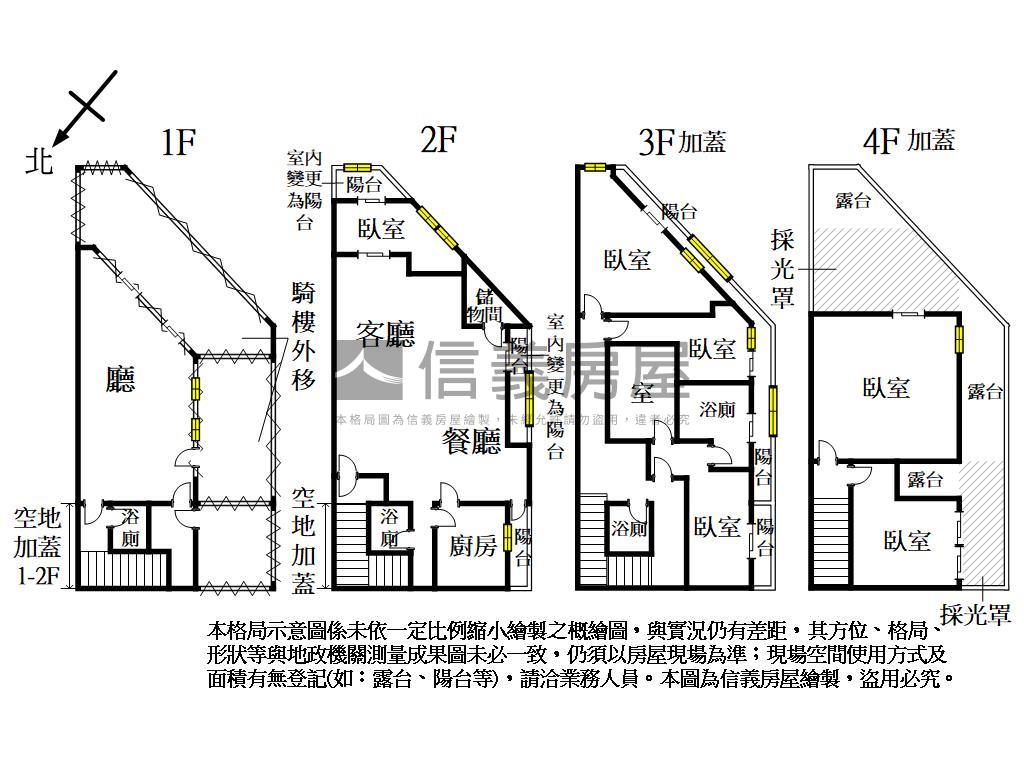 美術館稀有金角店房屋室內格局與周邊環境