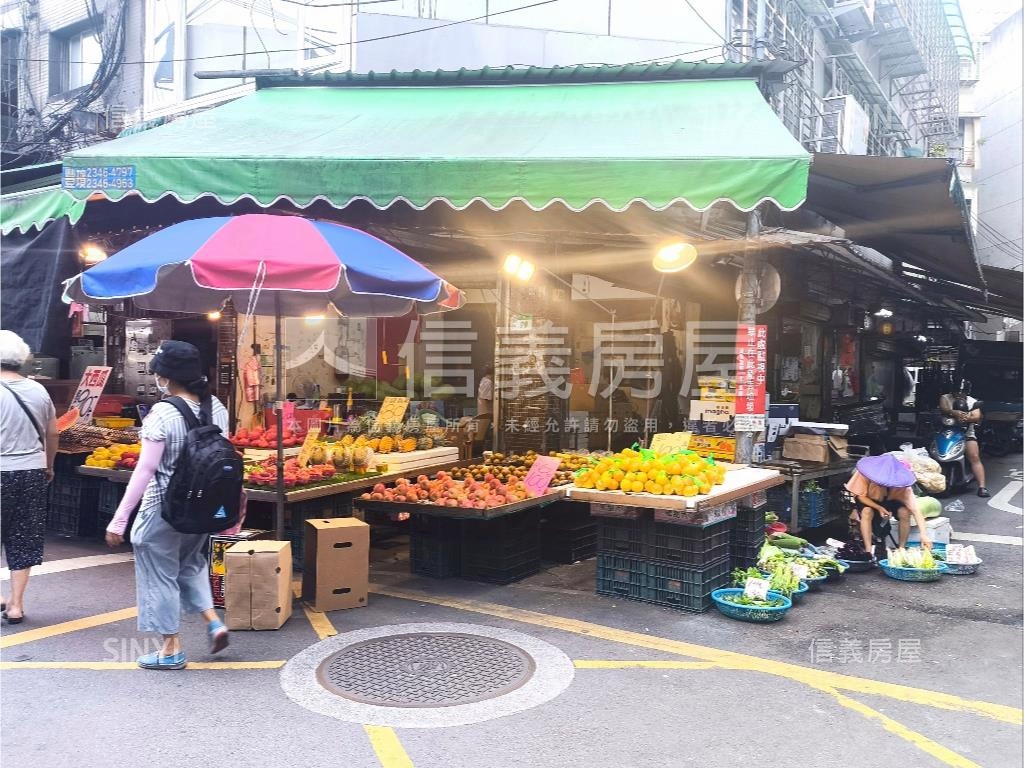 虎林市場三角窗面寬雙店面房屋室內格局與周邊環境