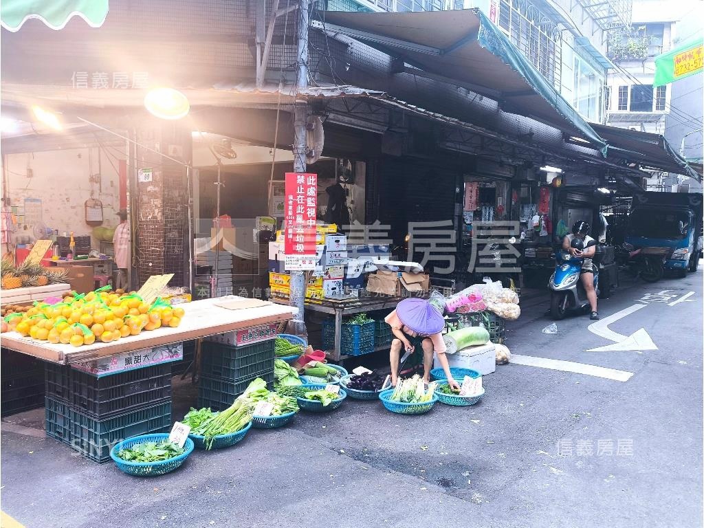 虎林市場三角窗面寬雙店面房屋室內格局與周邊環境