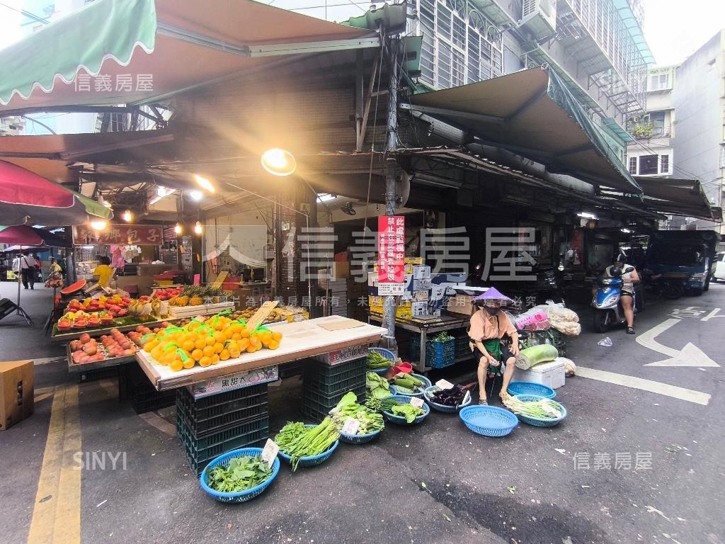 虎林市場三角窗面寬雙店面房屋室內格局與周邊環境