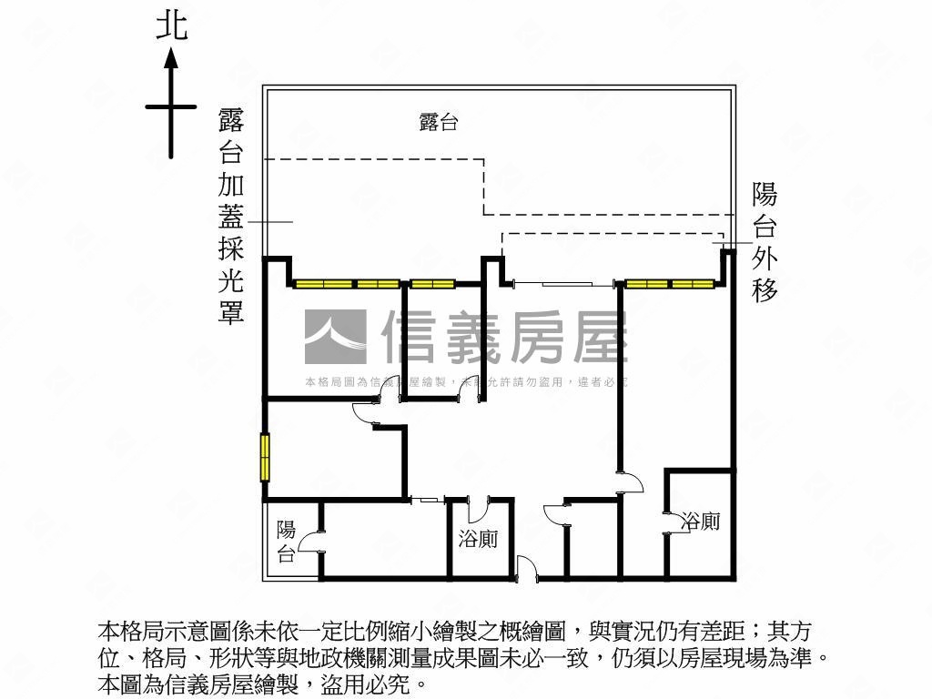忠泰★美麗進行曲露臺四房房屋室內格局與周邊環境