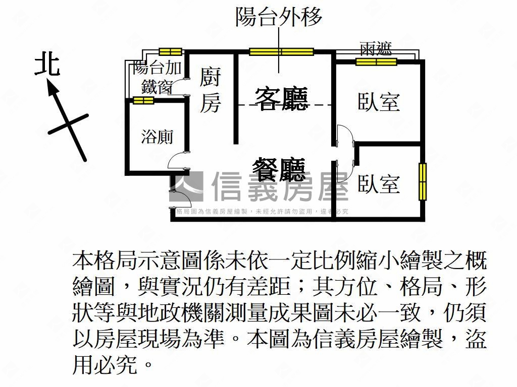 謙和高樓層遠景兩房車位房屋室內格局與周邊環境