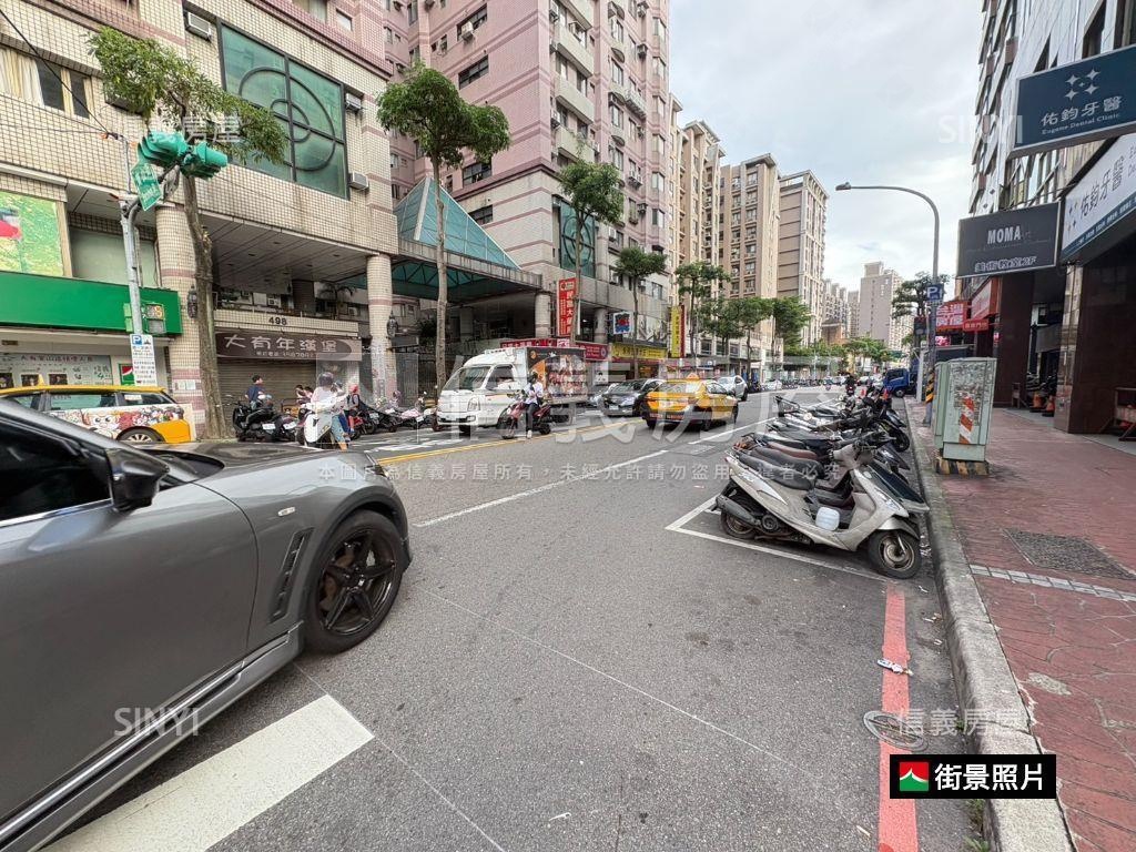 大有路面寬金店面房屋室內格局與周邊環境