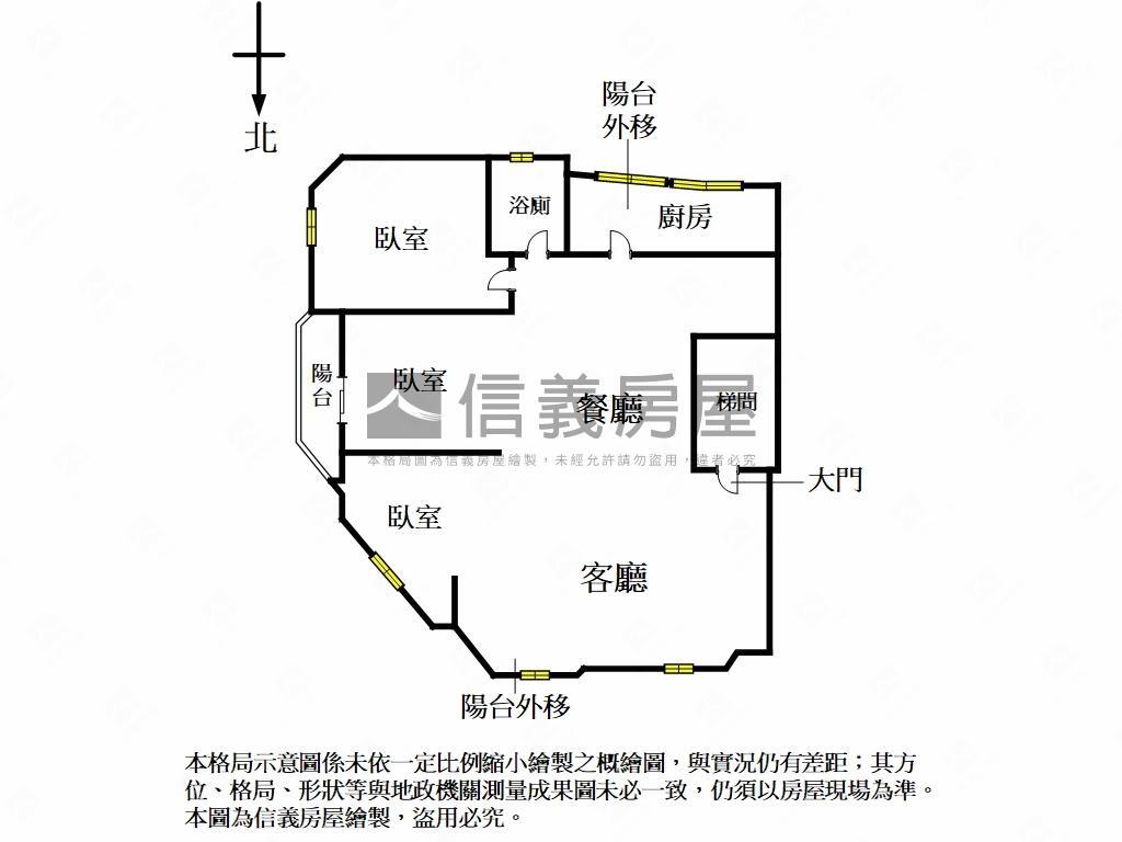 南西近雙子星雙併邊間住辦房屋室內格局與周邊環境