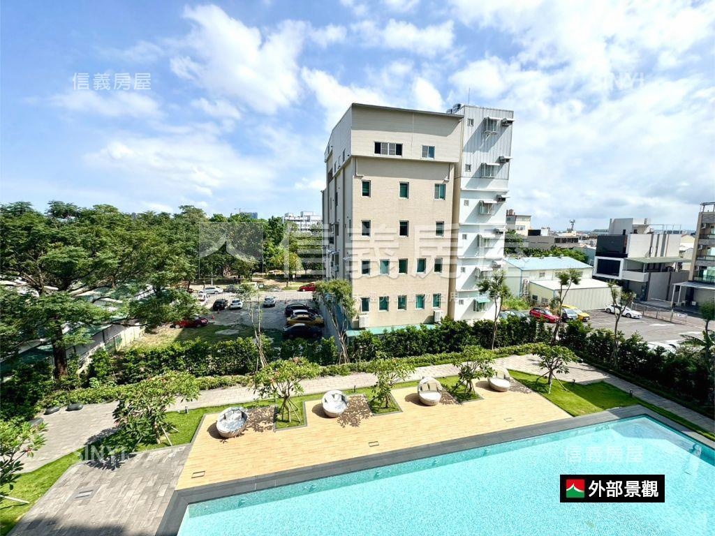 上東城｜面泳池溫馨的兩房房屋室內格局與周邊環境