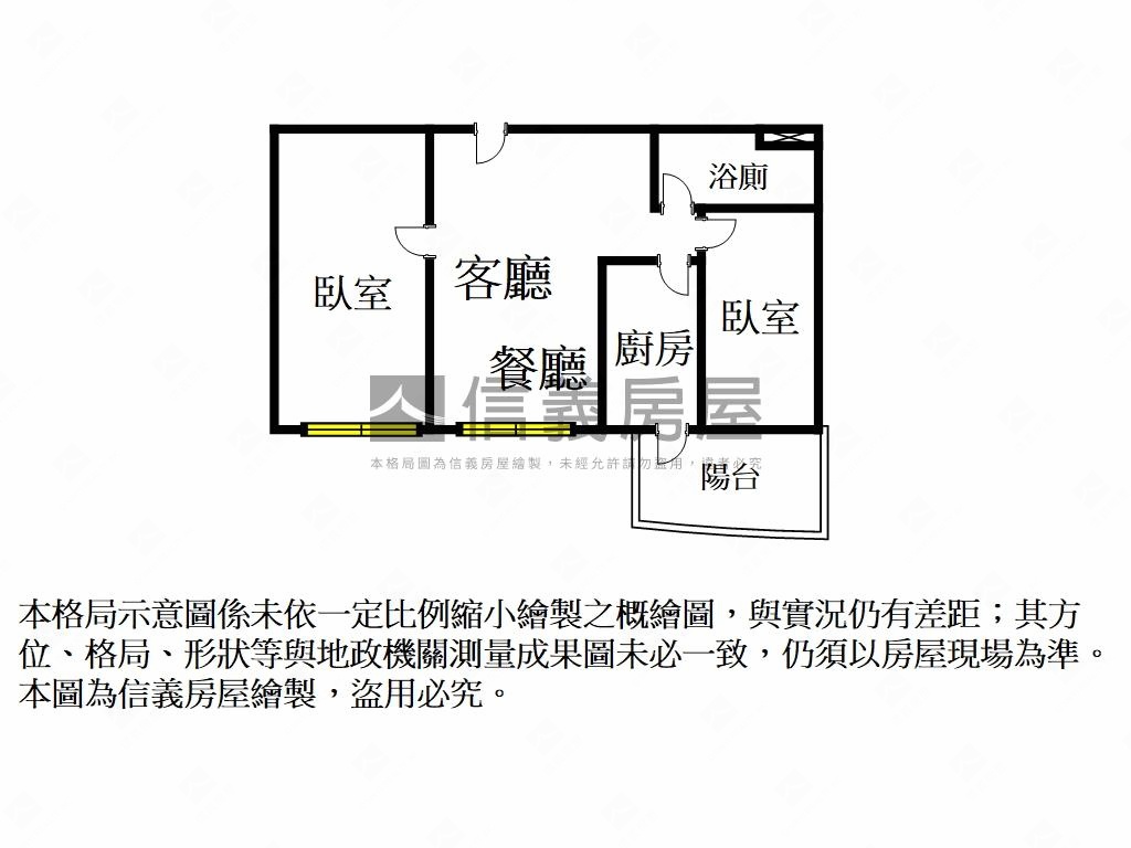 ✿合環Ｂ８方正如意兩房✿房屋室內格局與周邊環境