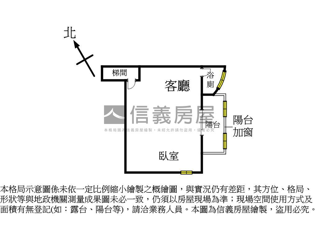 新巢小資套房房屋室內格局與周邊環境