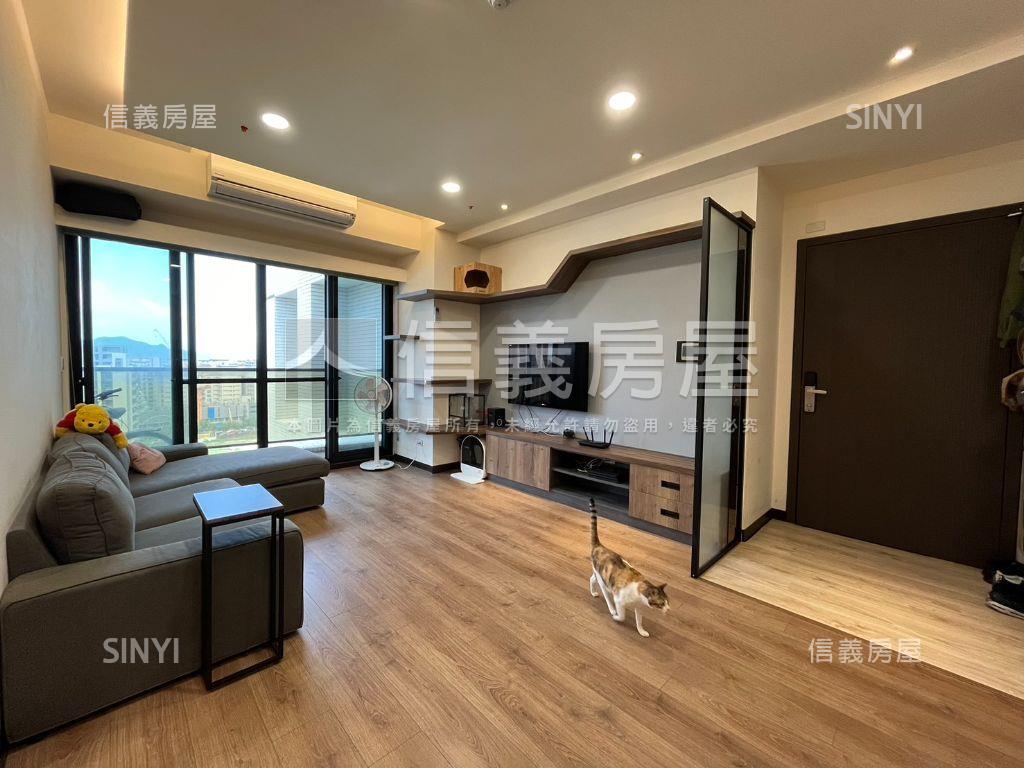 林口市中心４房景觀戶房屋室內格局與周邊環境