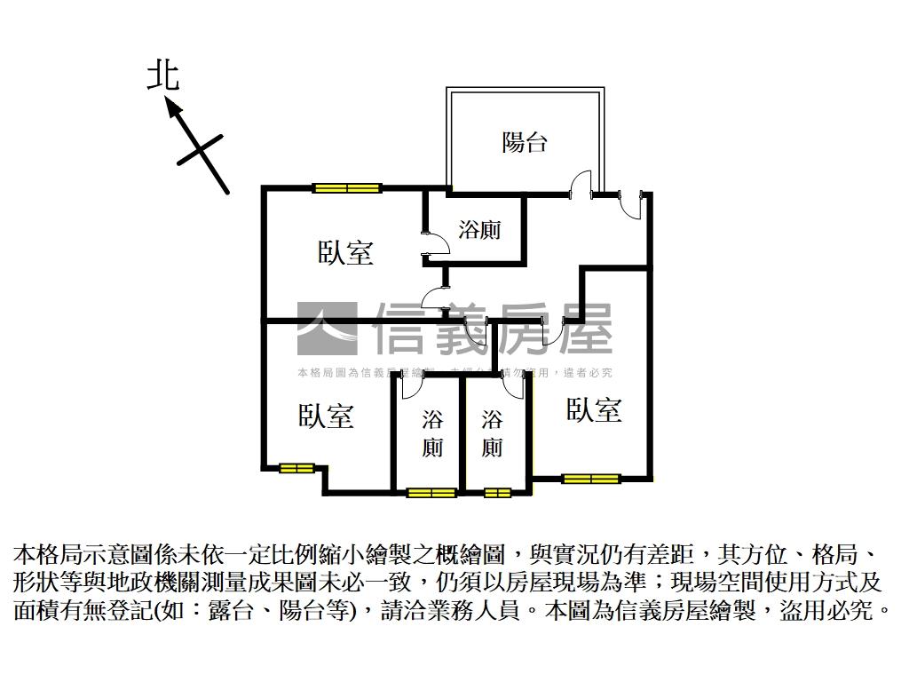 禾寅夢想城Ⅱ近明星科大房屋室內格局與周邊環境
