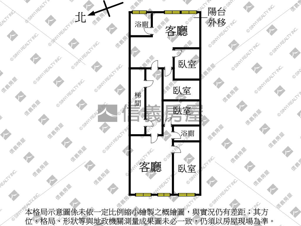 信義路電梯豪邸美屋房屋室內格局與周邊環境