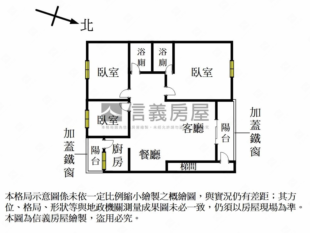 永福前後陽台方正稀有美寓房屋室內格局與周邊環境