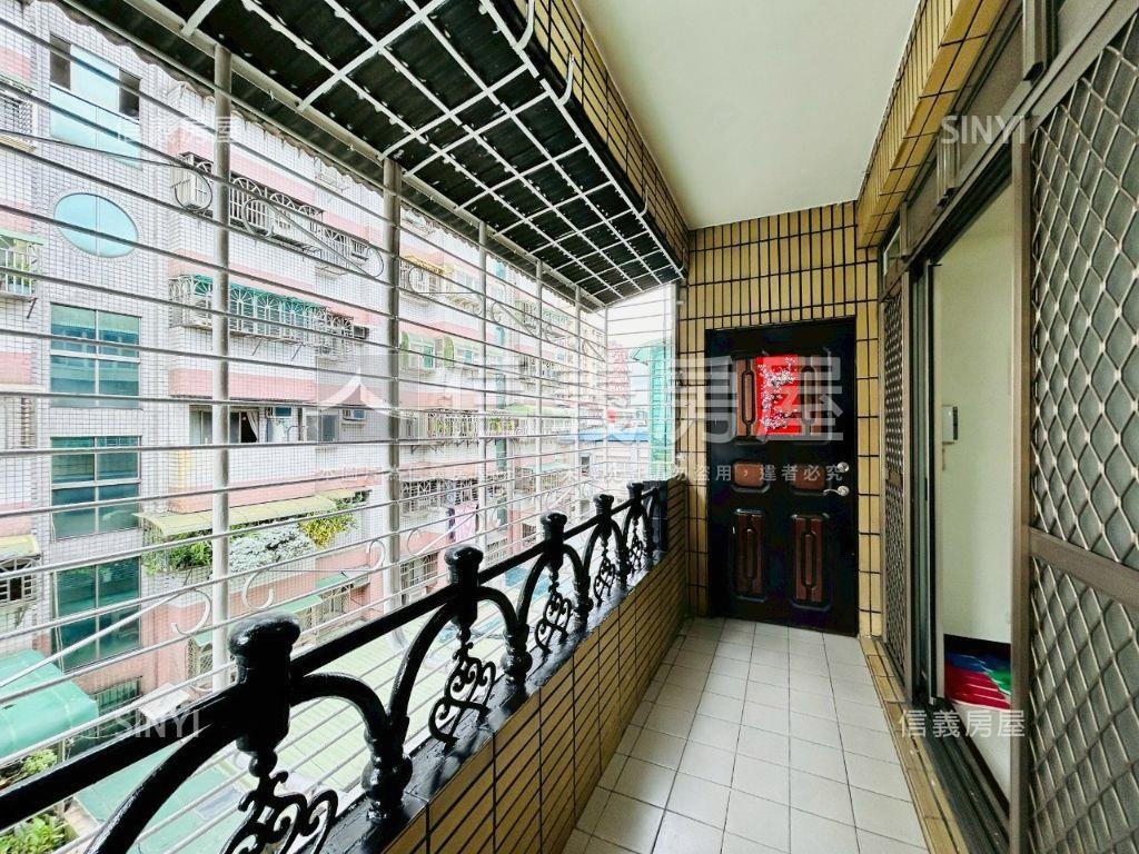 永福前後陽台方正稀有美寓房屋室內格局與周邊環境