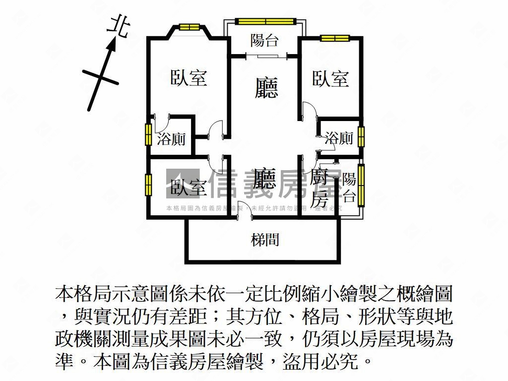 冠桃園優秀美三房房屋室內格局與周邊環境