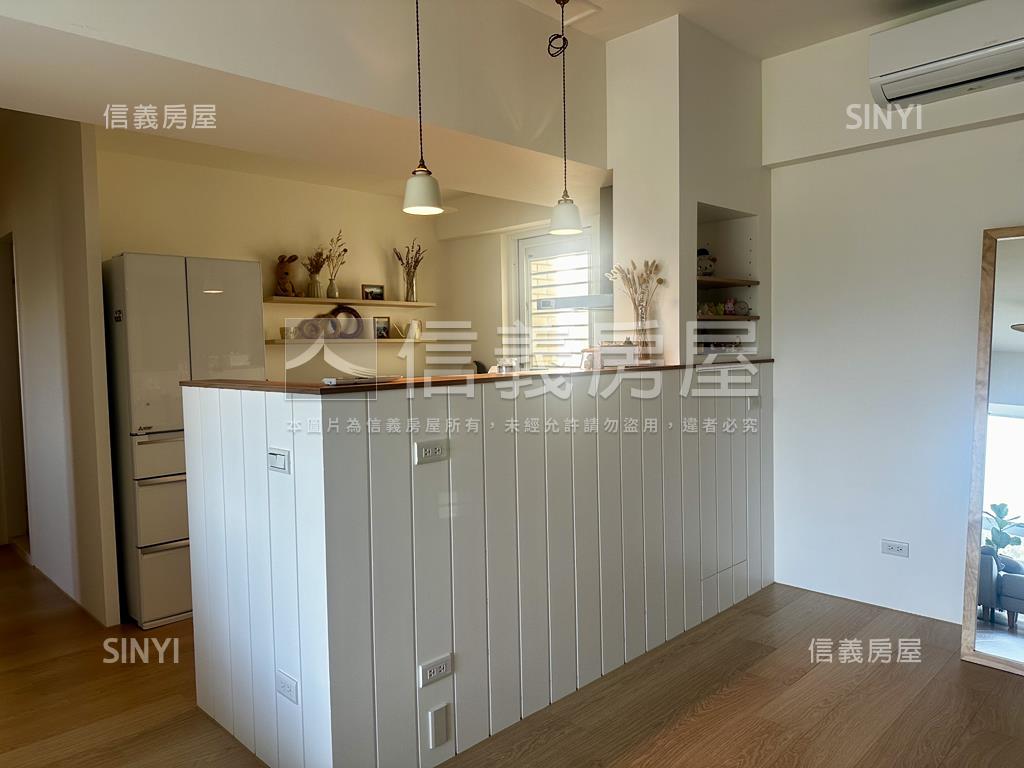 高樓景觀。溫馨無印風房屋室內格局與周邊環境