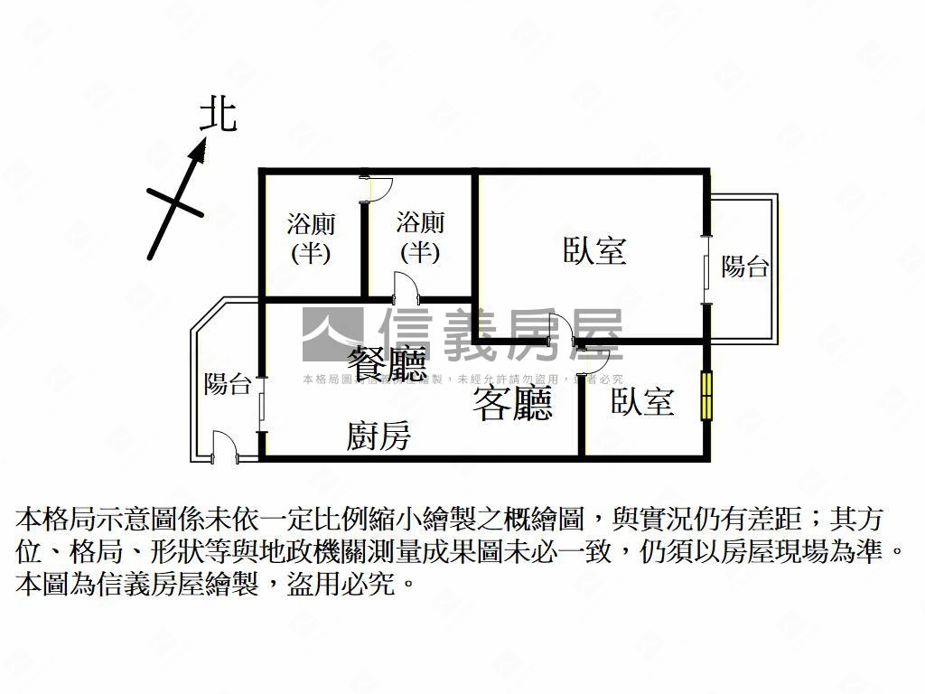 【森遠】高樓層兩房平車房屋室內格局與周邊環境
