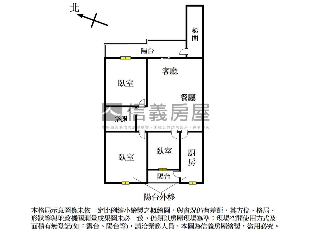 康泰典藏美三房房屋室內格局與周邊環境