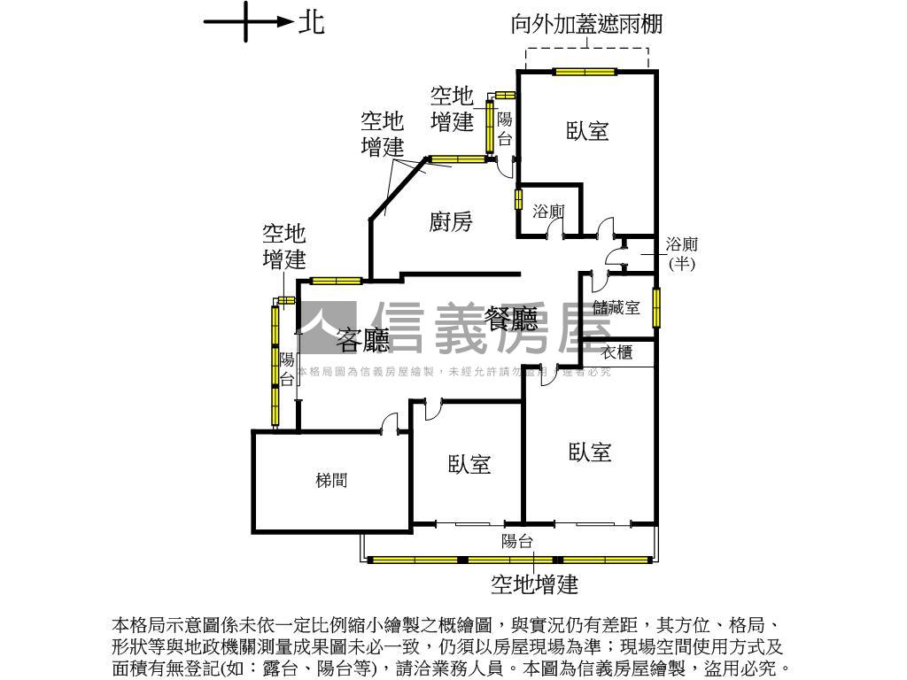 中正國中珍藏３樓靜邸房屋室內格局與周邊環境