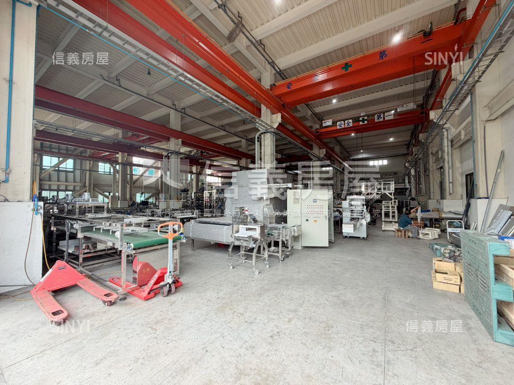 龍井食品大面寬千坪廠房房屋室內格局與周邊環境