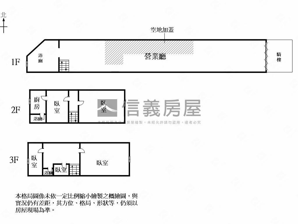 全美戲院旁古色古香店面房屋室內格局與周邊環境