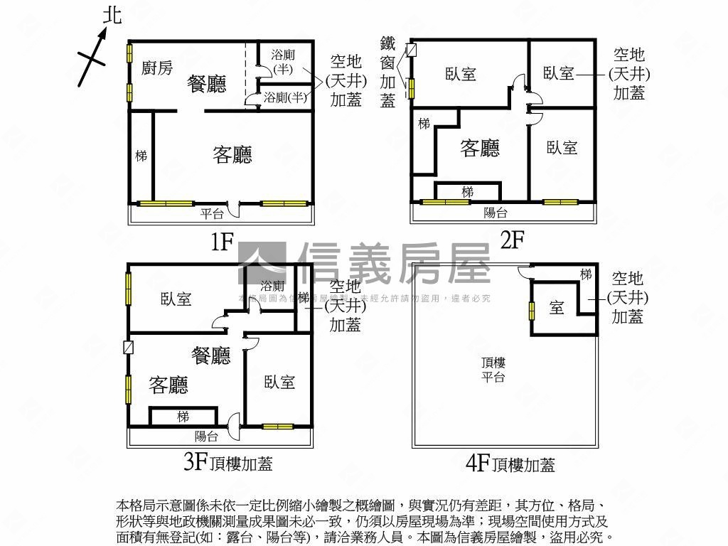 太順街臨路美透天房屋室內格局與周邊環境
