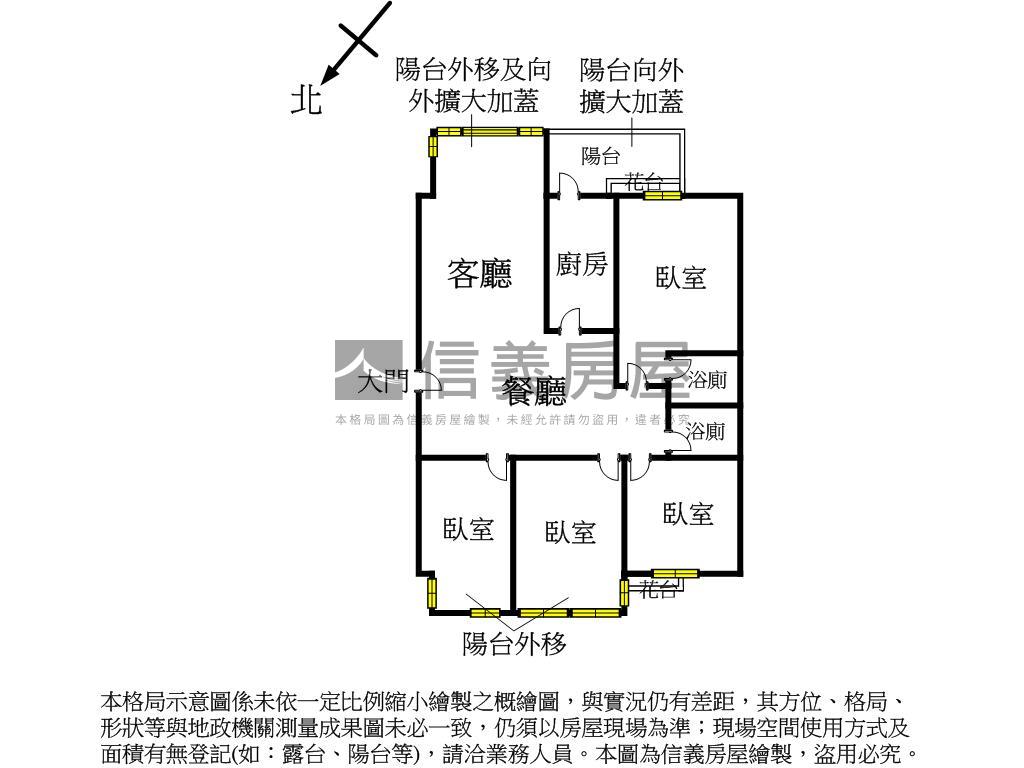 ⭐生活大國⭐大空間面河景房屋室內格局與周邊環境