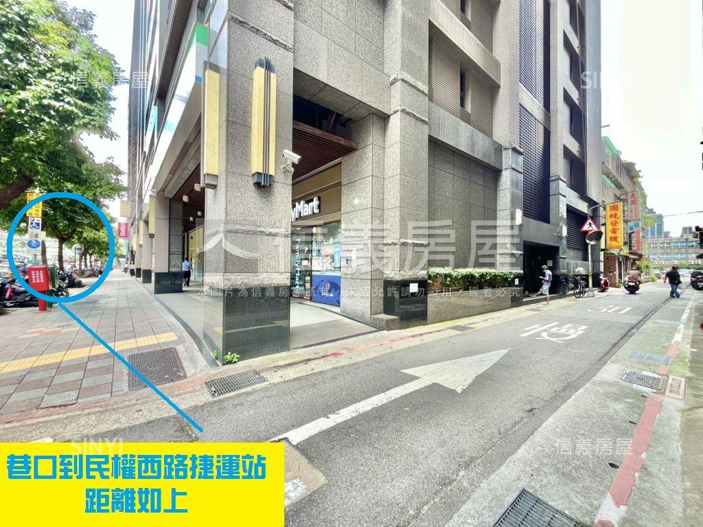 民權捷運成淵學區陽台頂加房屋室內格局與周邊環境