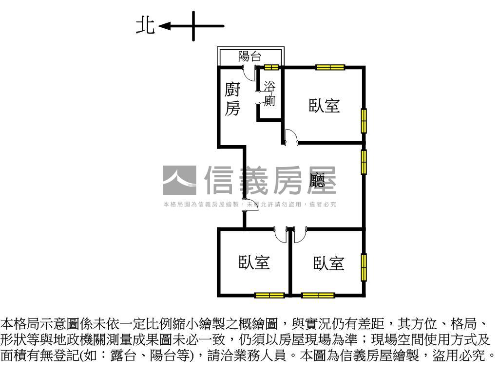 售．澄清正路魔術空間美寓房屋室內格局與周邊環境