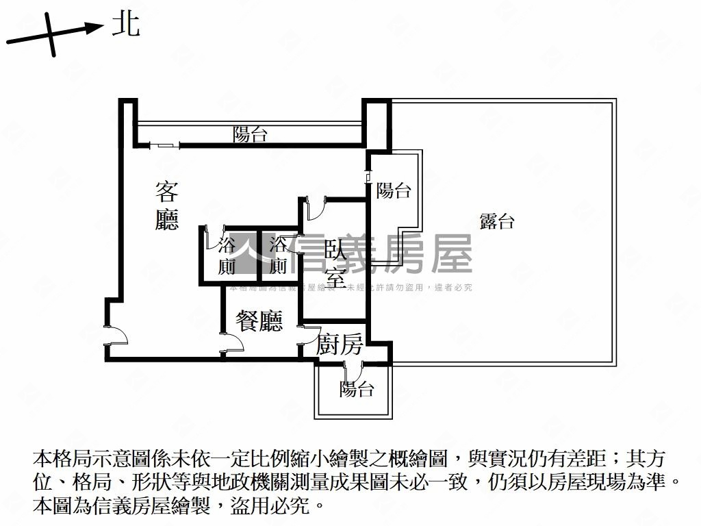 天母磺溪鋼骨露台房屋室內格局與周邊環境