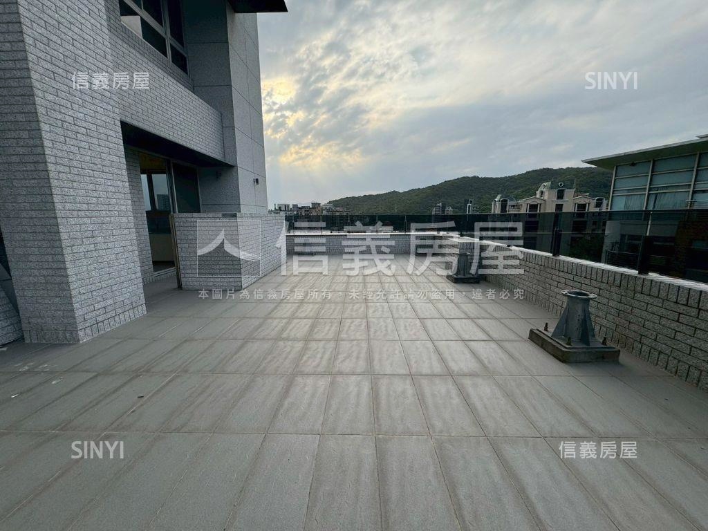 天母磺溪鋼骨露台房屋室內格局與周邊環境