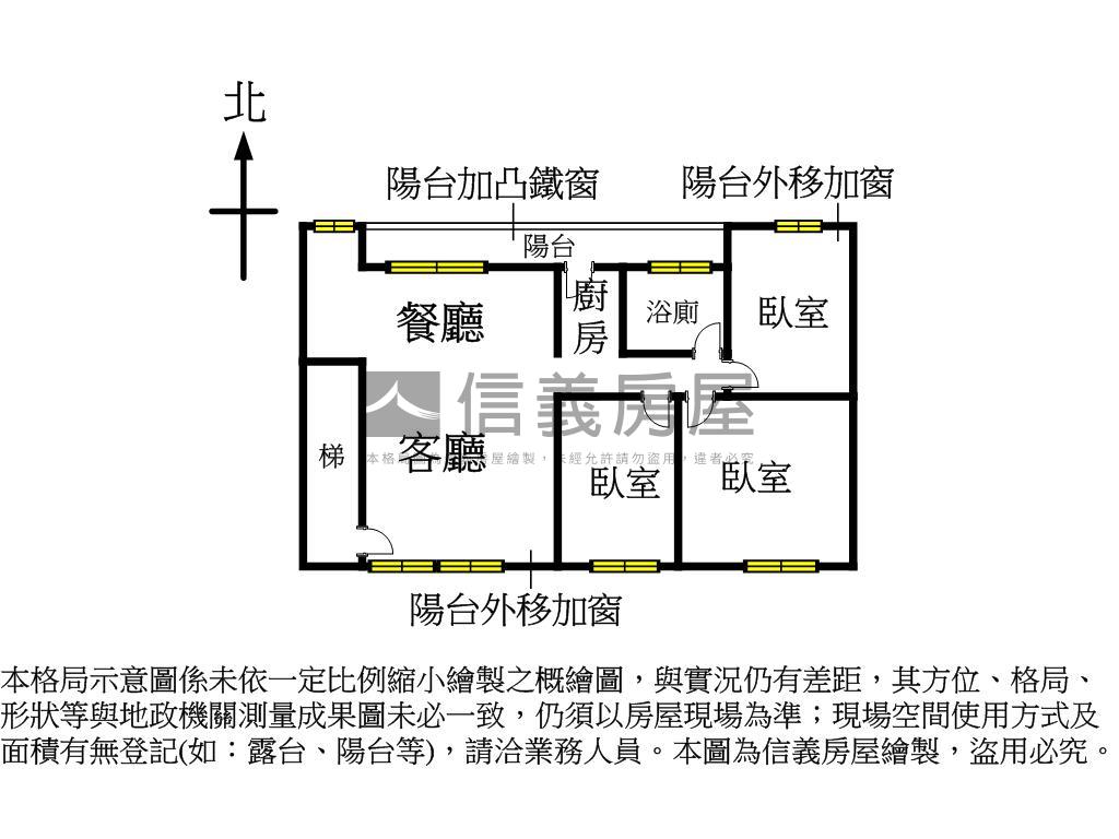 近捷運全室整理美寓房屋室內格局與周邊環境