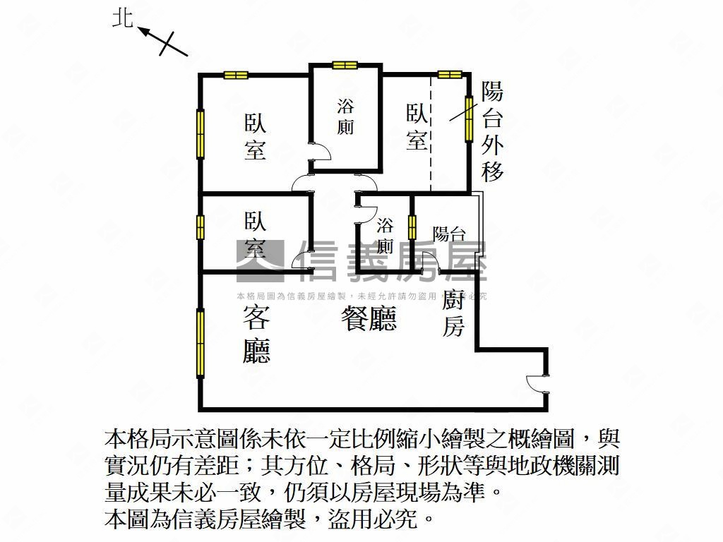 昌益植森園視野三房房屋室內格局與周邊環境