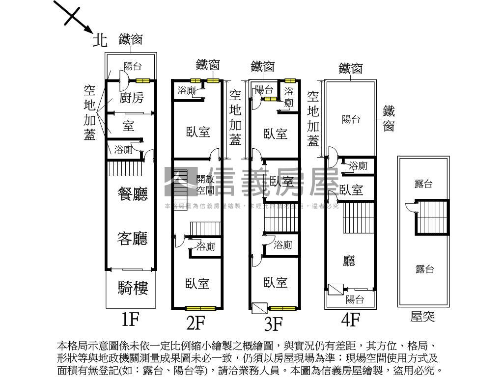 誠售◆正街大地坪金透天房屋室內格局與周邊環境
