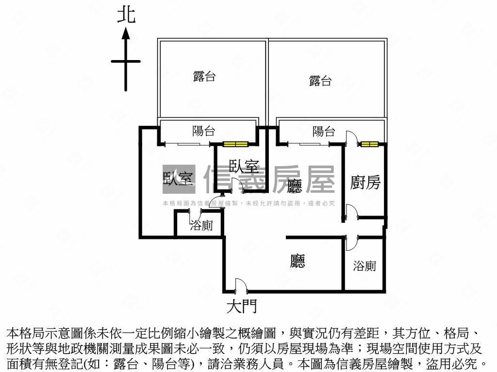 雙捷運西門站明治府附車位房屋室內格局與周邊環境