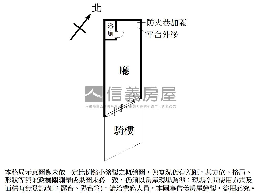 華順街店面房屋室內格局與周邊環境