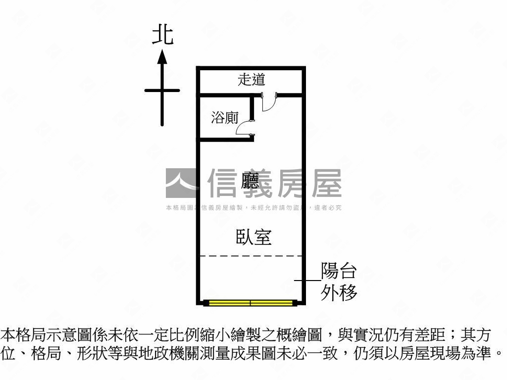 空屋可看！有視野凱撒套房房屋室內格局與周邊環境