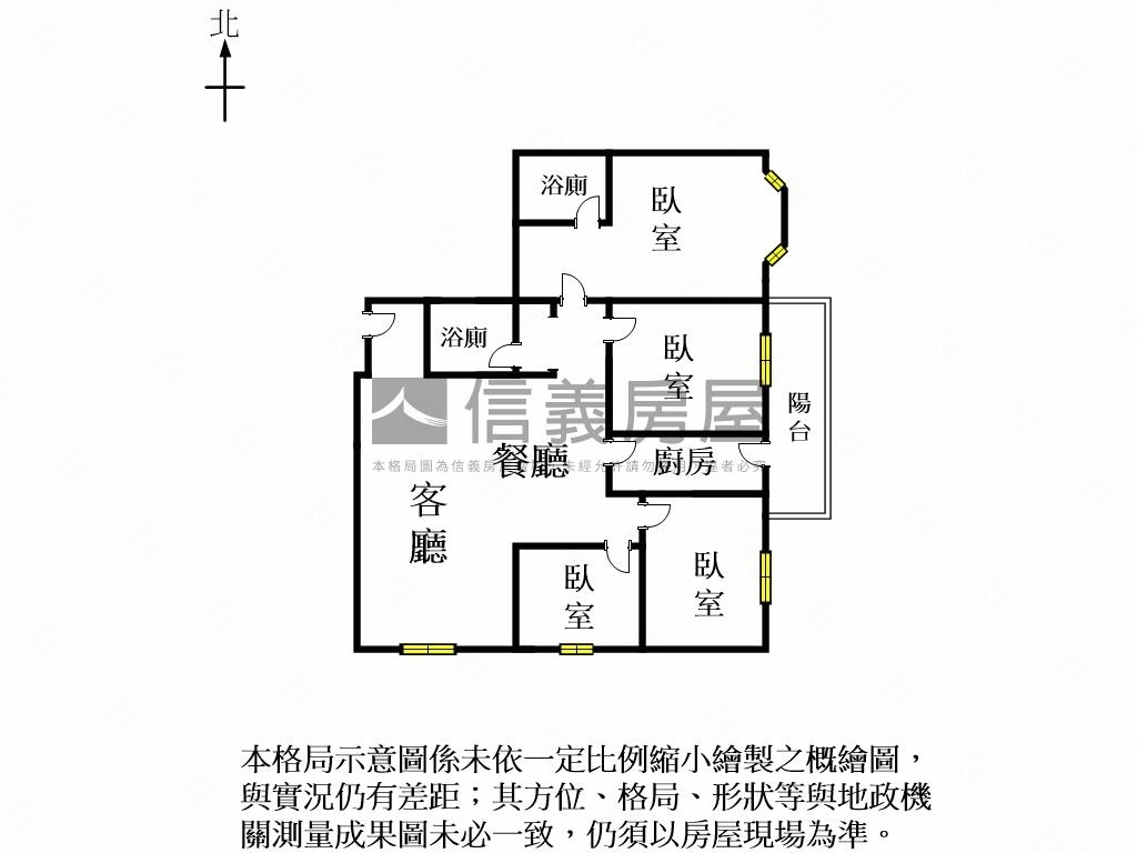 近南紡陽光景觀四房房屋室內格局與周邊環境
