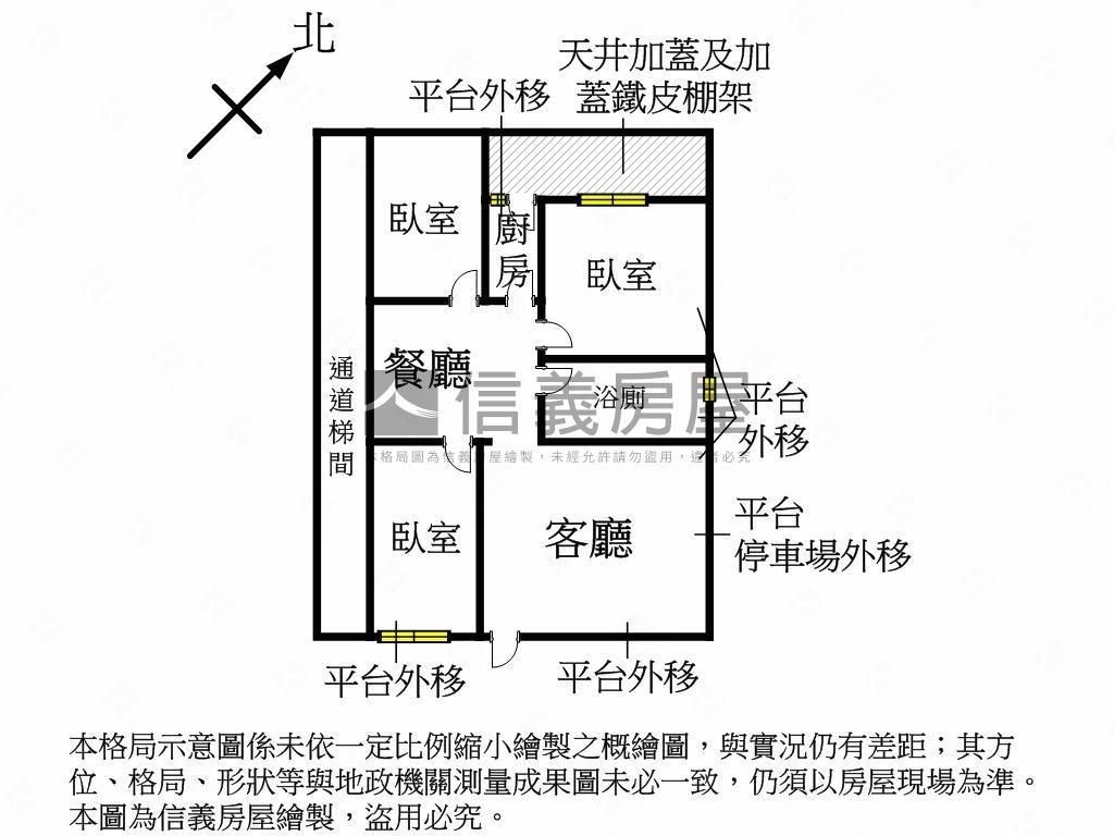 稀有傳家靜巷一樓房屋室內格局與周邊環境