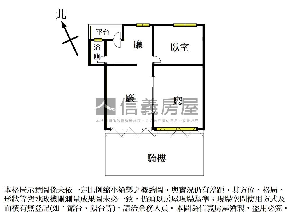 中和路７米面寬金店面房屋室內格局與周邊環境