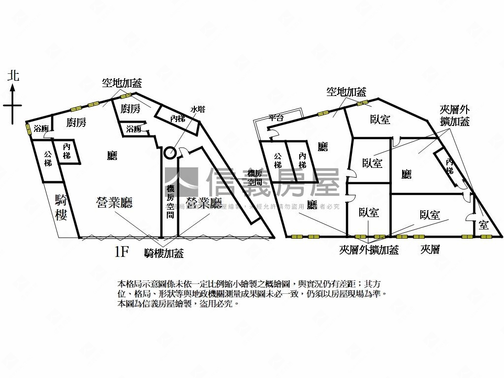 基隆收租雙店面房屋室內格局與周邊環境