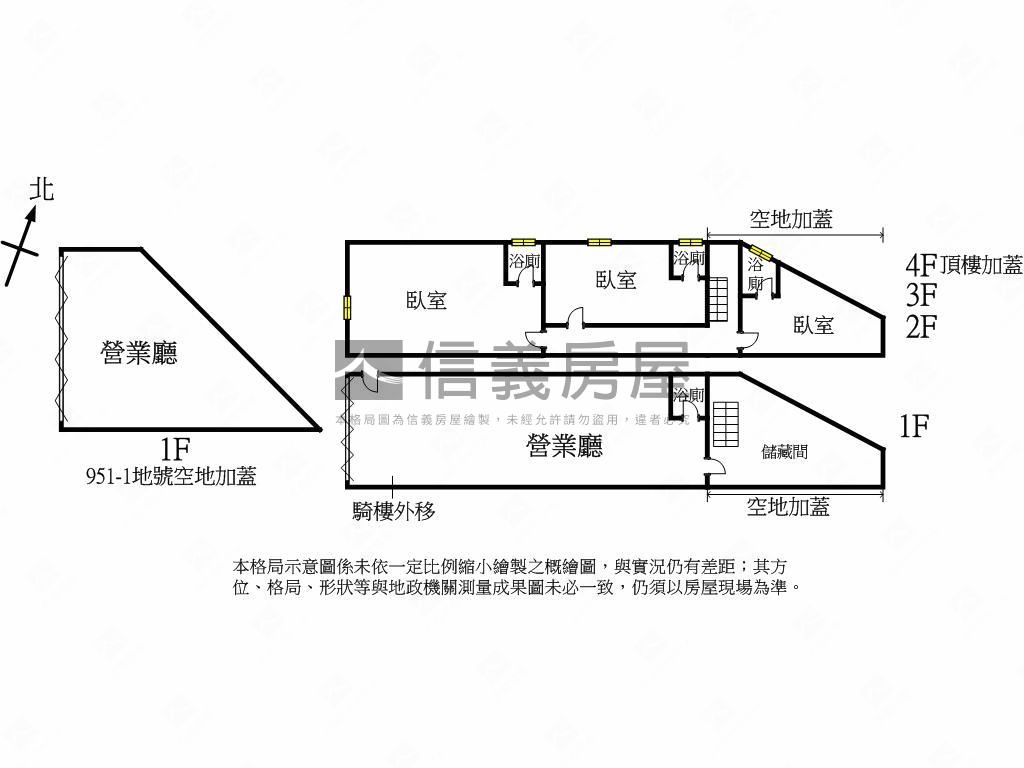 彰化收租邊間店套房屋室內格局與周邊環境