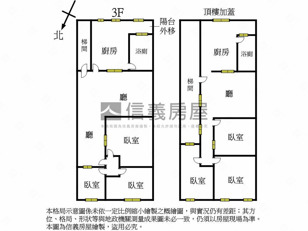 積穗三樓免爬高大空間房屋室內格局與周邊環境