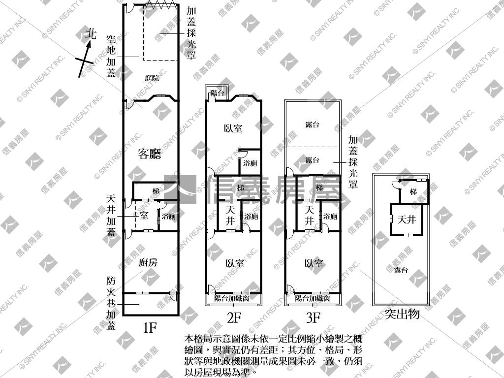 ＜健行林森＞大地坪美透天房屋室內格局與周邊環境