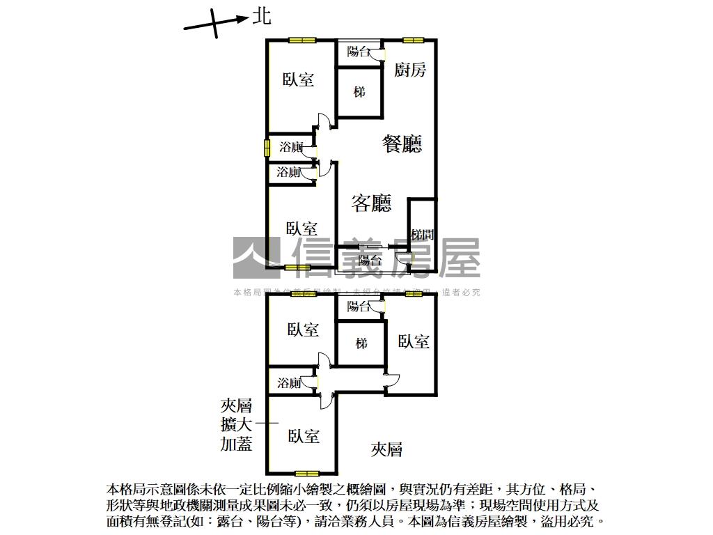 自立路大空間方正美屋房屋室內格局與周邊環境