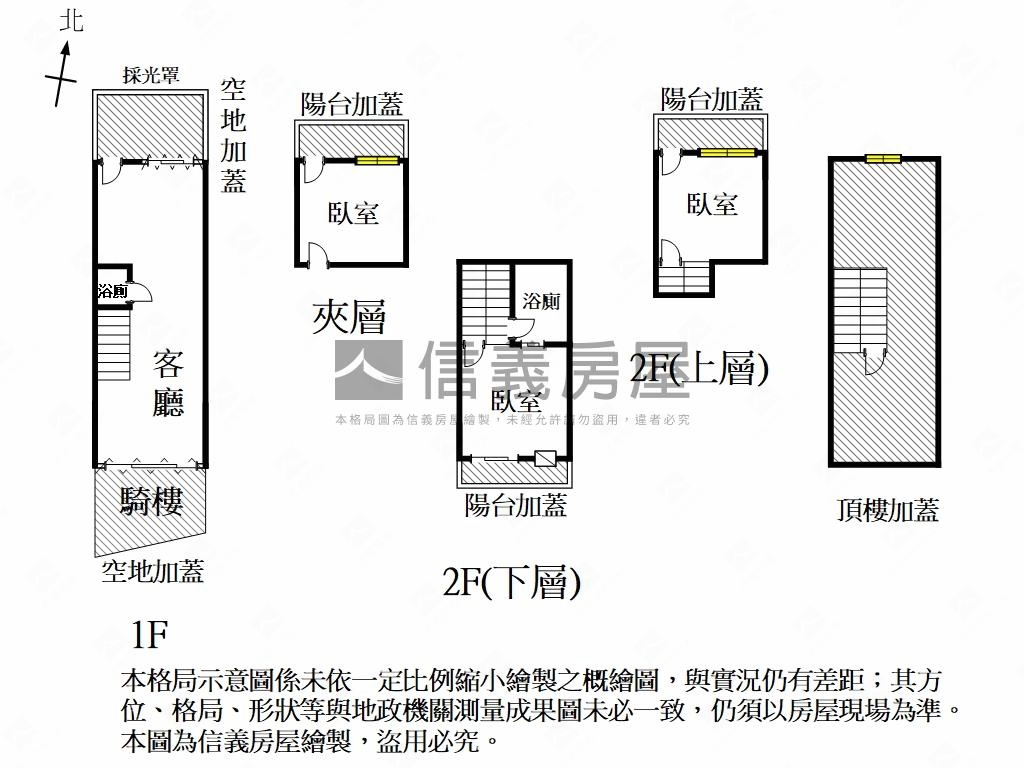 崇德前後臨路傳統透天房屋室內格局與周邊環境