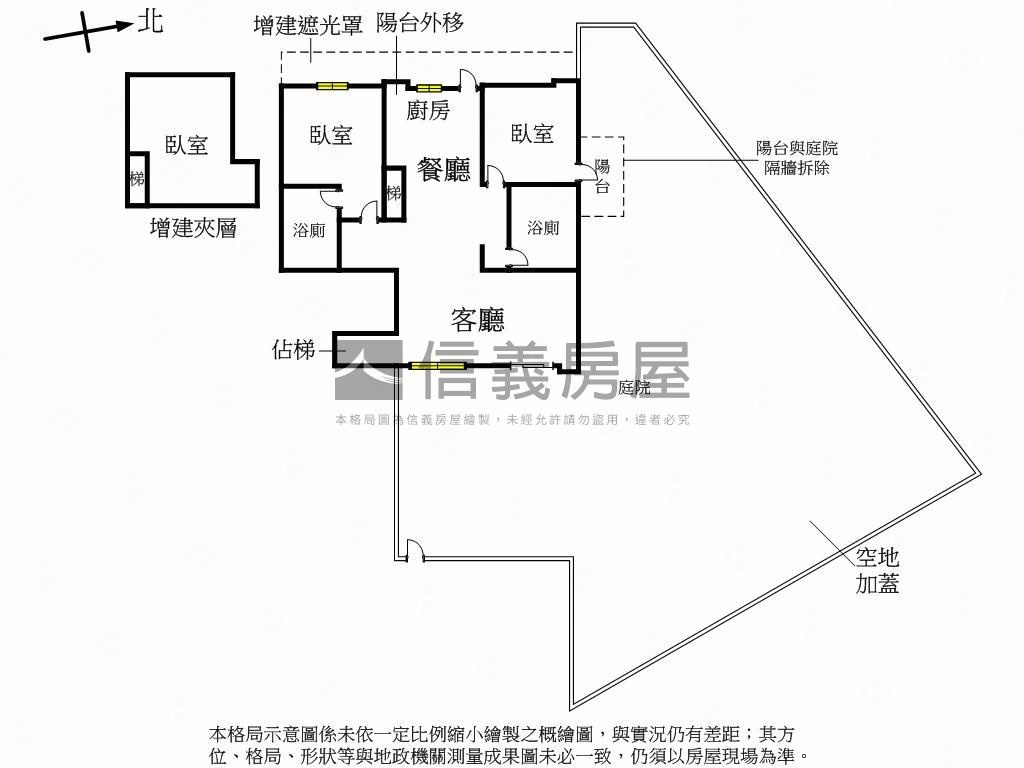 香榭儷舍一樓大庭院美宅房屋室內格局與周邊環境