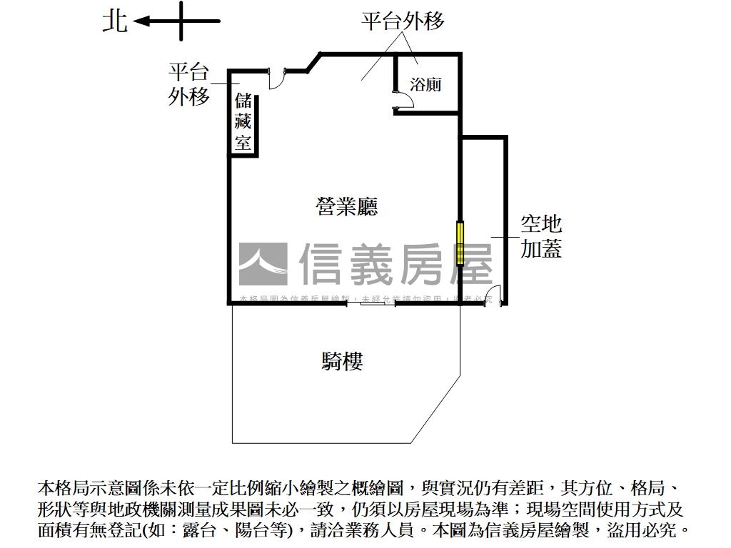 邊間店面一樓首選房屋室內格局與周邊環境