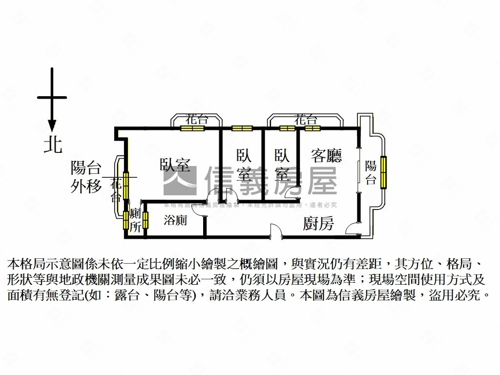 店長推薦伊通街電梯三房房屋室內格局與周邊環境