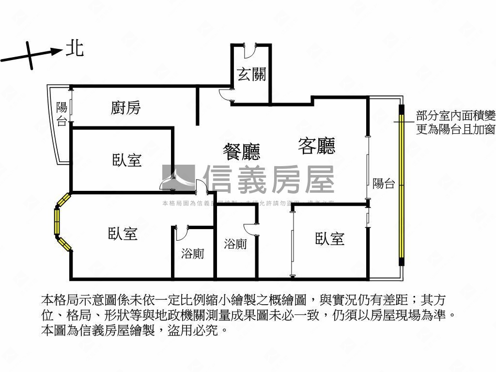 一中黃金商圈三房視野戶房屋室內格局與周邊環境