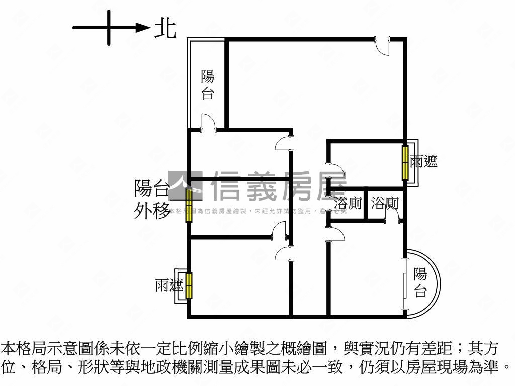 電梯邊間附平面車位房屋室內格局與周邊環境